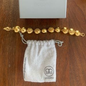 Gorjana gold ball bracelet